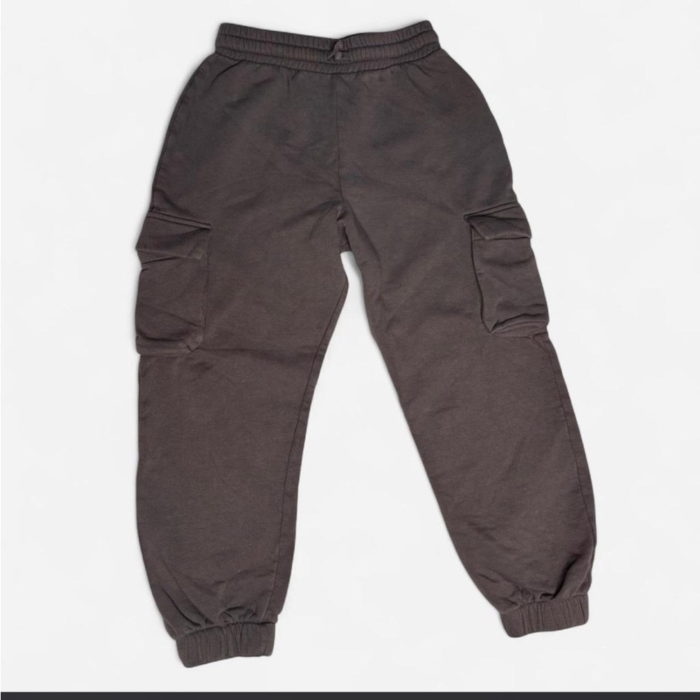 Zara Brown Cargo Jogger Pants